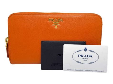 prada 1m0506|Large leather wallet .